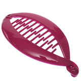 Pink Banana Twist Comb Hair Clip