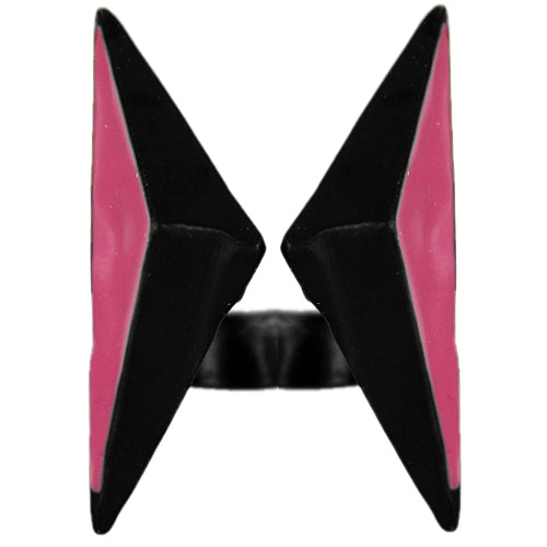Pink Retro Cuff Ring