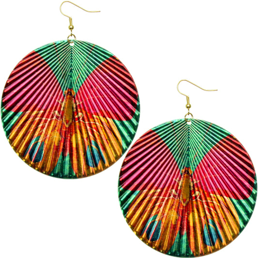 Pink Butterfly Earrings