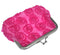 Pink Kisslock Flower Coin Purse