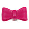 Pink Large Glossy Bow Adjustable Ring