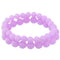 Purple 2-Piece Beaded Stretch Bracelets