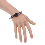 Glass Bead Stretch Bracelet