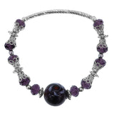 Glass Bead Stretch Bracelet