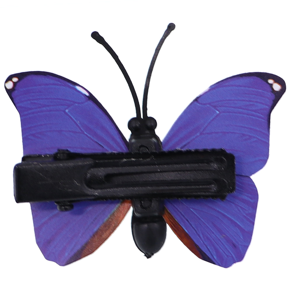 Purple Butterfly Hair Clip
