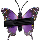 Purple Butterfly Hair Clip