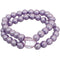Purple Heart Beaded Stretch Bracelet