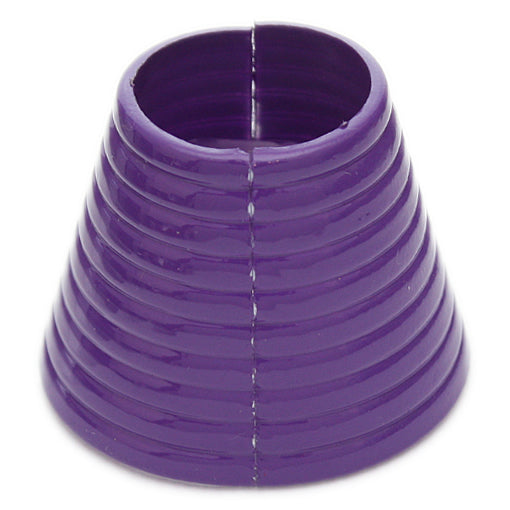 Purple Round Cylinder High Ponytail Claw Hair Clip