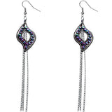 Purple Post Earrings