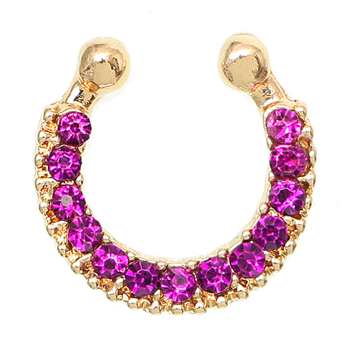 Purple Nose Ring