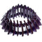 Purple Wooden Geometric Triangle Stretch Bracelet