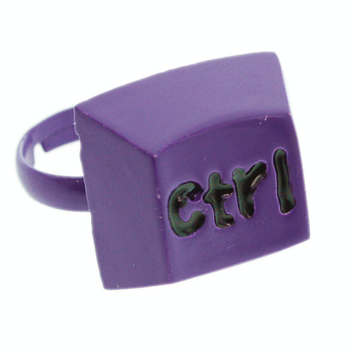Purple Keyboard CTRL Key Adjustable Ring