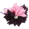Purple Pink Floral Fabric Headband