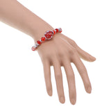 Glass Bead Stretch Bracelet