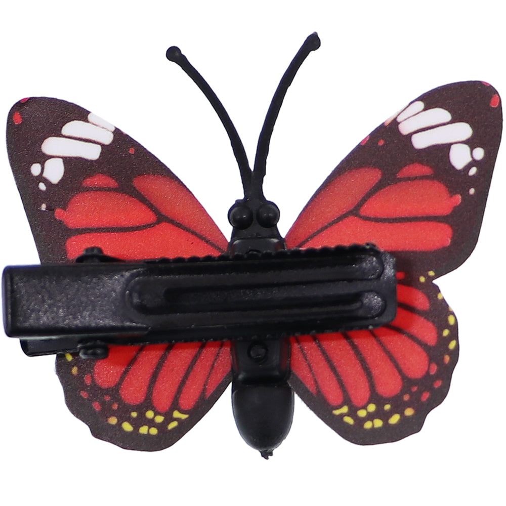Red Butterfly Hair Clip