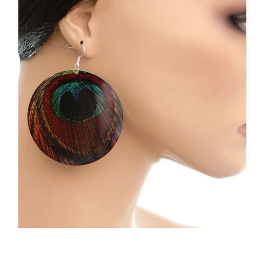 Red Bird Earrings