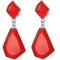 Red Bubble Earrings