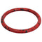 Red Speckled Metal Bangle Bracelet