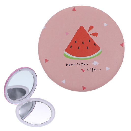 Red Watermelon Compact Makeup Mirror