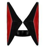Red Retro Cuff Ring