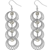 Silver Drop Earrings