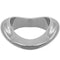 Silver Wavy Design Bangle Bracelet