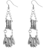 Silver Chain Earrings