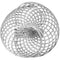 Silver Coil Intertwined Adjustable Ring