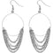 Silver Chain Earrings