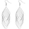 Silver Tier Earrings