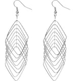 Silver Tier Earrings