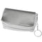 Silver Double Pocket Key Chain Wallet