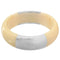 Cream Silver Frosted Resin Bangle Bracelet