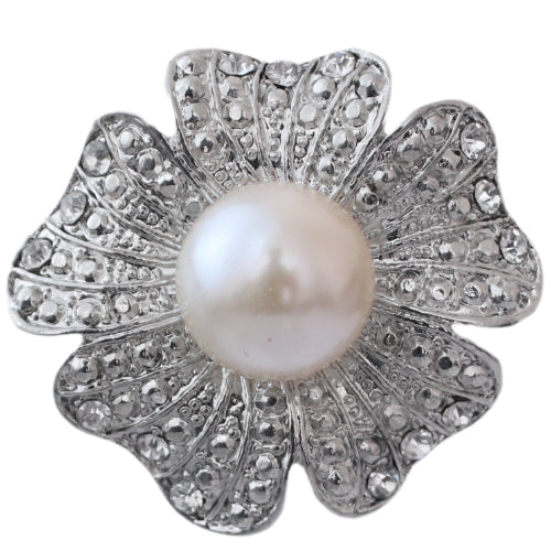 Silver Metal Cocktail Ring