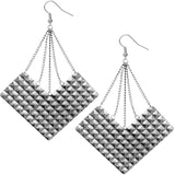 Silver Big Earrings