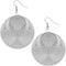 Silver Disc Earrings