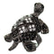 Steel Gray Crawling Turtle Adjustable Ring