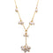 White Faux Pearl Drop Necklace Earrings Set