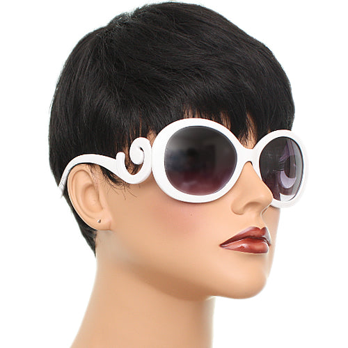 White Tented Sunglasses