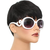 White Tented Sunglasses