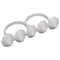 White Spike Knuckle Finger Ring