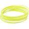 Yellow 11-Piece Thin Stacked Bracelets