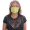 Yellow Paisley Face Mask
