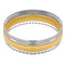 Yellow 5-piece Twist Stacked Bracelet Set