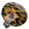 Yellow Cheetah Print Adjustable Ring